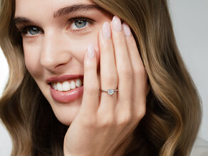 Verlovingsring Classic 4 in 14K geelgoud met diamant 0,75ct G/SI