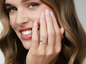 Verlovingsring Classic 4 in 14K geelgoud met diamant 1,00ct G/SI