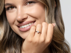 Verlovingsring Classic 6 in 14K geelgoud met diamant 0,20ct G/SI