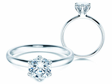 Verlovingsring Classic 6 Lab-grown diamant