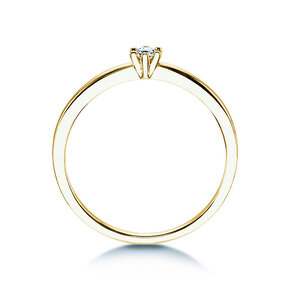 Verlovingsring Classic Petite in geelgoud