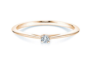 Verlovingsring Delight in 18K geelgoud met diamant 0,05ct H/SI