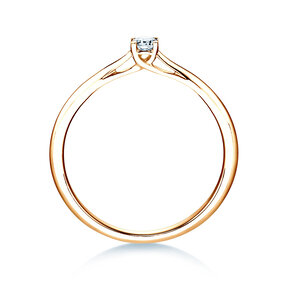 Verlovingsring Delight in 18K geelgoud met diamant 0,10ct H/SI