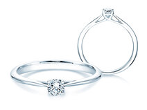 Verlovingsring Delight in 18K witgoud met diamant 0,25ct G/SI