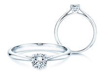 Verlovingsring Delight in 18K witgoud met diamant 0,40ct G/SI