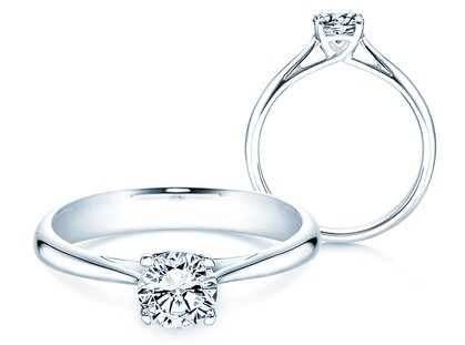 Verlovingsring Delight in 9K witgoud met Lab-grown diamant 0,75ct D/IF