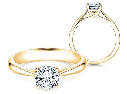 Verlovingsring Delight in 14K geelgoud met diamant 1,00ct G/SI