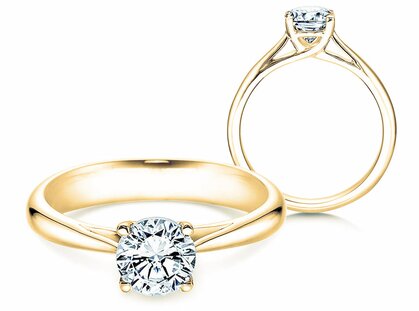 Verlovingsring Delight in 14K geelgoud met diamant 1,00ct G/SI