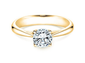 Verlovingsring Delight in 14K geelgoud met diamant 1,00ct H/SI