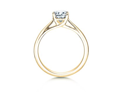 Verlovingsring Delight in 14K geelgoud met diamant 1,00ct H/SI