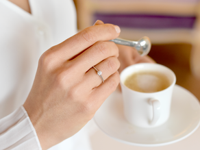 Verlovingsring Delight in 18K witgoud met diamant 0,20ct G/SI