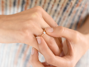 Verlovingsring Delight in 9K roségoud met diamant 0,25ct H/SI