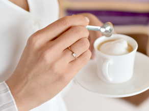 Verlovingsring Devotion in 14K roségoud met Lab-grown diamant 0,25ct E/VS