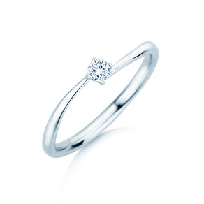 Verlovingsring Devour in zilver 925/- met diamant 0,10ct G/SI