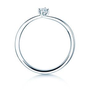 Verlovingsring Devour in zilver 925/- met diamant 0,10ct G/SI