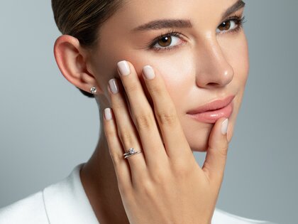 Verlovingsring Elipse in zilver