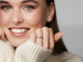 Verlovingsring Eternal in zilver 925/- met diamant 0,10ct G/SI