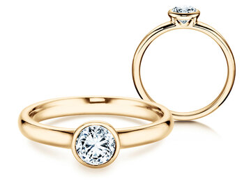 Verlovingsring Eternal in 9K witgoud met diamant 1,00ct H/SI