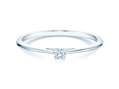 Verlovingsring Heaven 4 in zilver 925/- met diamant 0,07ct G/VS