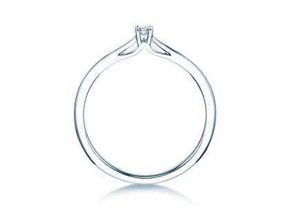 Verlovingsring Heaven 4 in zilver 925/- met diamant 0,07ct G/VS