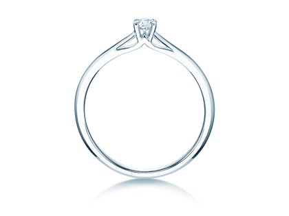 Verlovingsring Heaven 4 in zilver 925/- met diamant 0,10ct G/SI