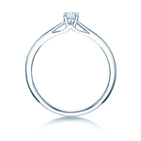 Verlovingsring Heaven 4 in zilver 925/- met diamant 0,10ct G/SI