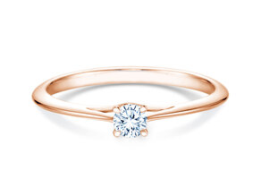 Verlovingsring Heaven 4 in 9K roségoud met Lab-grown diamant 0,15ct E/VS