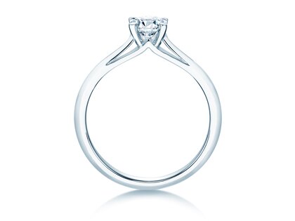 Verlovingsring Heaven 4 in 18K witgoud met diamant 0,30ct G/SI