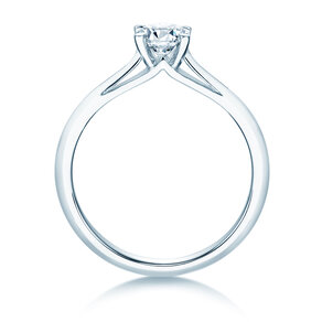 Verlovingsring Heaven 4 in 18K witgoud met diamant 0,30ct G/SI