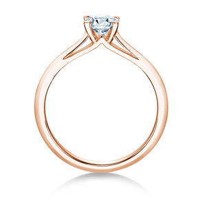Verlovingsring Heaven 4 in 18K roségoud met diamant 0,30ct G/SI