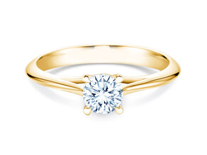 Verlovingsring Heaven 4 in 18K geelgoud met diamant 0,30ct G/SI