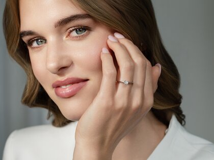 Verlovingsring Heaven 4 in 9K geelgoud met diamant 0,50ct G/SI