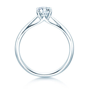 Verlovingsring Heaven 4 in platina 950/- met diamant 0,50ct H/SI