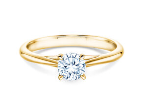 Verlovingsring Heaven 4 in 9K geelgoud met Lab-grown diamant 0,50ct E/VS