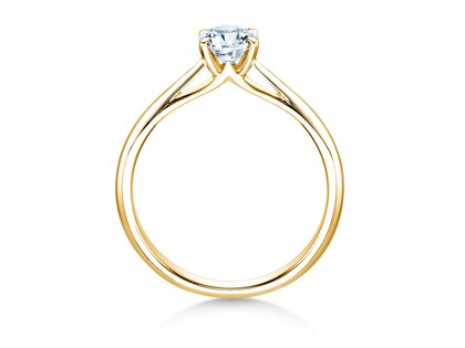 Verlovingsring Heaven 4 in 9K geelgoud met Lab-grown diamant 0,50ct E/VS