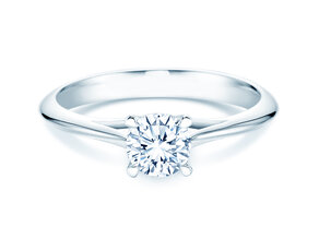 Verlovingsring Heaven 4 in 14K witgoud met diamant 0,75ct G/SI