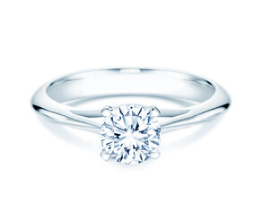 Verlovingsring Heaven 4 in 18K witgoud met diamant 1,25ct H/SI