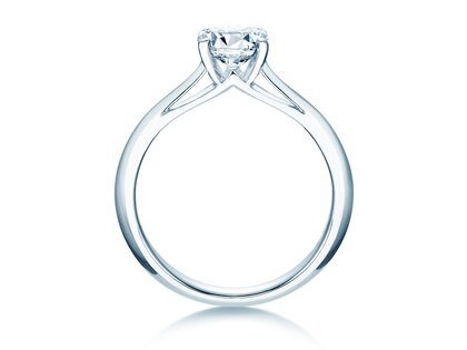 Verlovingsring Heaven 4 in 18K witgoud met diamant 1,25ct H/SI