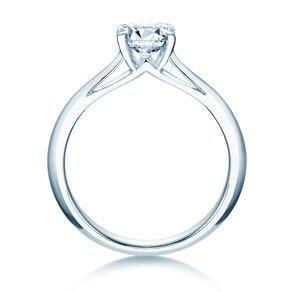 Verlovingsring Heaven 4 in 18K witgoud met diamant 1,25ct H/SI