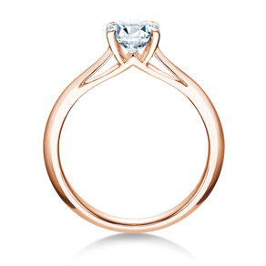 Verlovingsring Heaven 4 in 14K roségoud met Lab-grown diamant 1,00ct E/VS