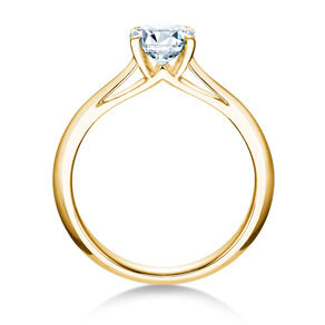 Verlovingsring Heaven 4 in 9K geelgoud met diamant 1,00ct H/SI