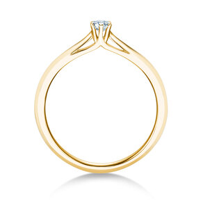 Verlovingsring Heaven 6 in 14K geelgoud met diamant 0,10ct H/SI