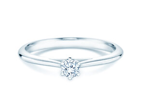 Verlovingsring Heaven 6 in zilver 925/- met Lab-grown diamant 0,15ct E/VS