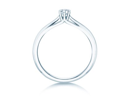 Verlovingsring Heaven 6 in zilver 925/- met Lab-grown diamant 0,15ct E/VS