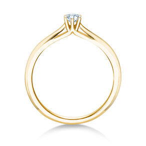 Verlovingsring Heaven 6 in 14K geelgoud met diamant 0,15ct H/SI