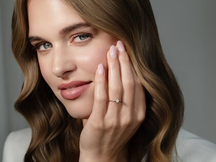 Verlovingsring Heaven 6 in 14K geelgoud met diamant 0,25ct G/SI