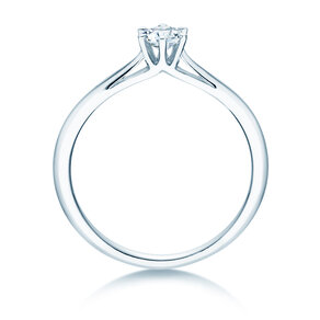 Verlovingsring Heaven 6 in 9K witgoud met diamant 0,25ct H/SI