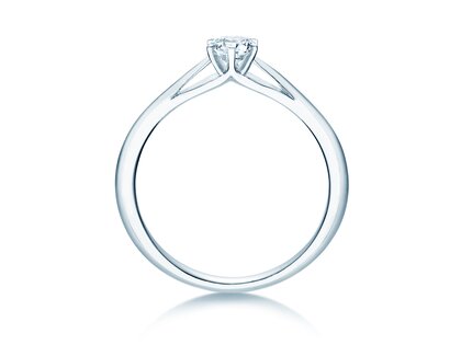 Verlovingsring Heaven 6 in 18K witgoud met diamant 0,30ct G/SI