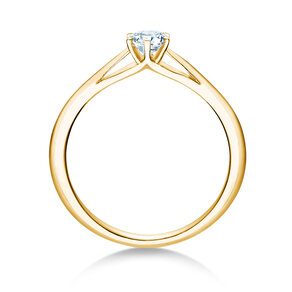 Verlovingsring Heaven 6 in 18K geelgoud met diamant 0,30ct H/SI
