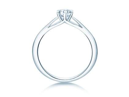 Verlovingsring Heaven 6 in platina 950/- met diamant 0,40ct G/SI